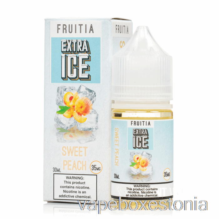 Vape Box Estonia Magus Virsik - Ekstra Jää - Puuviljasoolad - 30ml 35mg